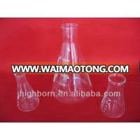 lab ware glass conical flask for scientific reserch